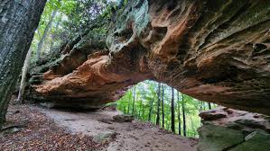 Furnace Arch natural sandstone arch